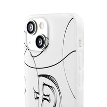 Load image into Gallery viewer, Dogecoin Line Art BW Flexi Cases
