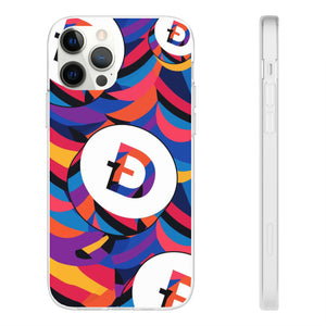 Dogecoin Abstrak Flexi Cases