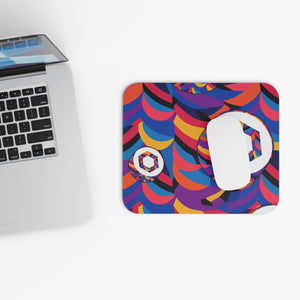 Chainlink Abstrak Mouse Pad