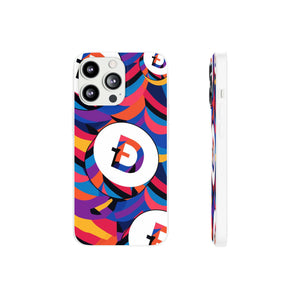 Dogecoin Abstrak Flexi Cases