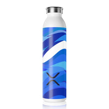 Load image into Gallery viewer, XRP Tidal Wave Slim Water Bottle
