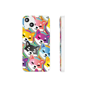 Shiba Inu Pop Art Phone Cases