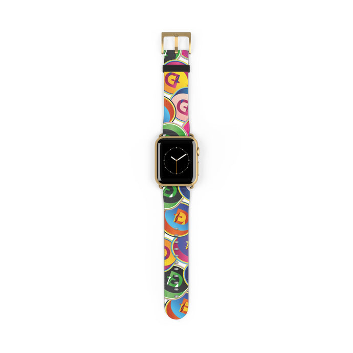 Dogecoin Pop Art Apple Watch Band