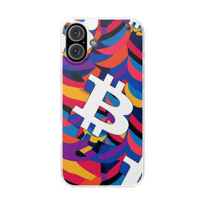 Bitcoin Abstrak Flexi Phone Cases