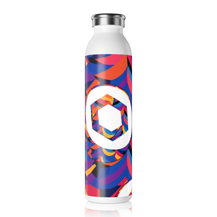 Chainlink Abstrak Slim Water Bottle