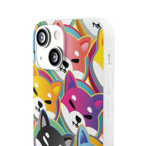 Shiba Inu Pop Art Phone Cases