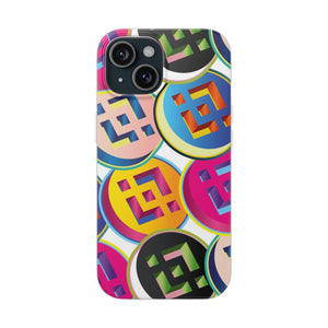 Binance Pop Art Phone Cases