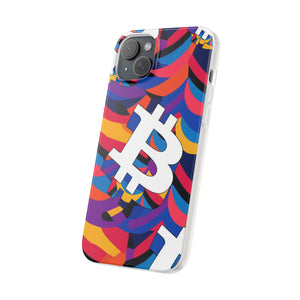 Bitcoin Abstrak Flexi Phone Cases