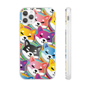 Shiba Inu Pop Art Phone Cases