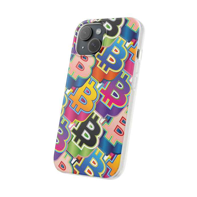 Bitcoin Pop Art Phone Cases