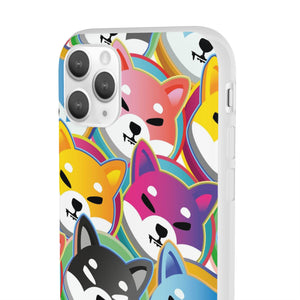 Shiba Inu Pop Art Phone Cases