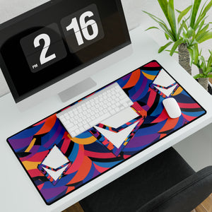 Ethereum Abstrak Desk Mats