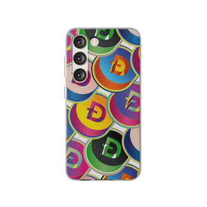 Dogecoin Pop Art Phone Cases