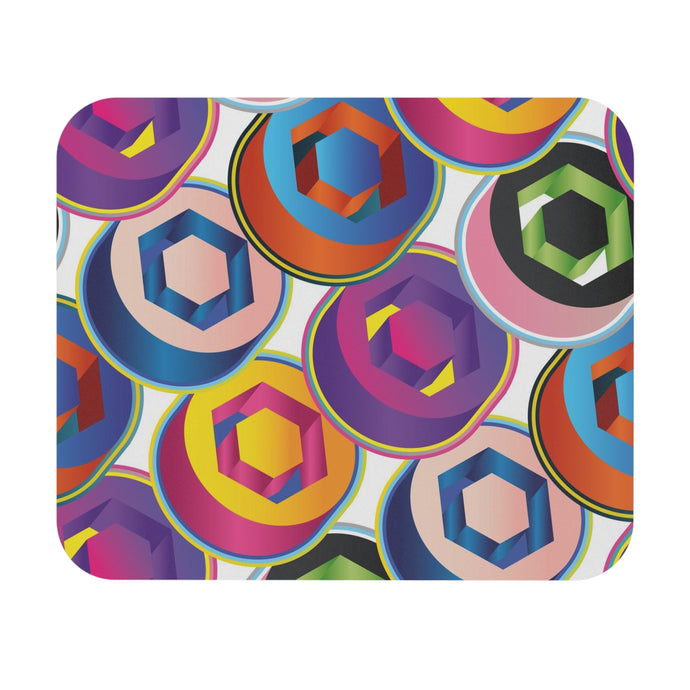 Chainlink Pop Art Mouse Pad