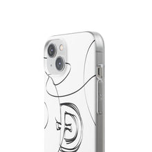 Load image into Gallery viewer, Dogecoin Line Art BW Flexi Cases
