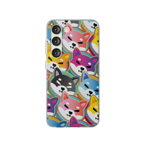 Shiba Inu Pop Art Phone Cases