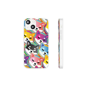 Shiba Inu Pop Art Phone Cases