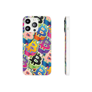 Bitcoin Pop Art Phone Cases