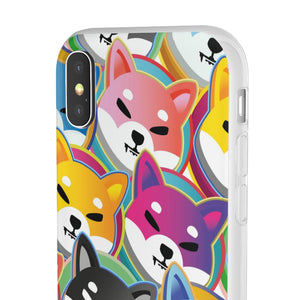 Shiba Inu Pop Art Phone Cases