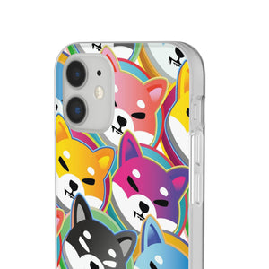 Shiba Inu Pop Art Phone Cases