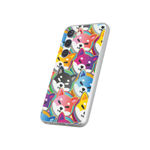 Shiba Inu Pop Art Phone Cases