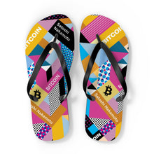 Load image into Gallery viewer, Bitcoin Isometrik Flip Flops
