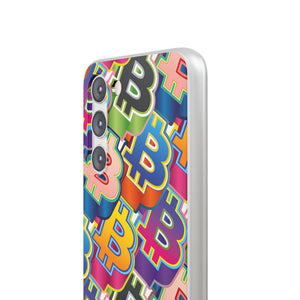 Bitcoin Pop Art Phone Cases