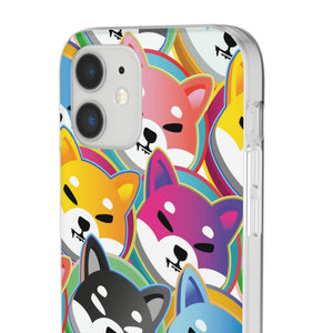 Shiba Inu Pop Art Phone Cases