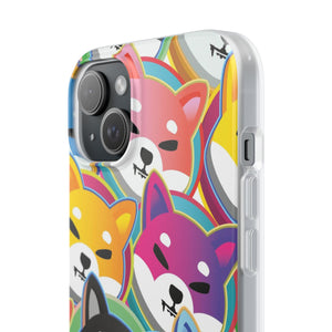 Shiba Inu Pop Art Phone Cases