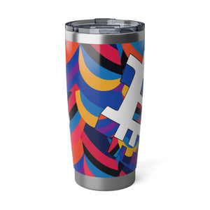 Bitcoin Abstrak Vagabond 20oz Tumbler