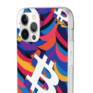 Bitcoin Abstrak Flexi Phone Cases