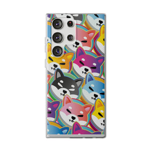 Shiba Inu Pop Art Phone Cases