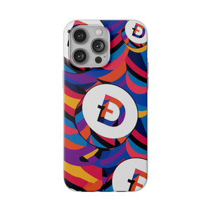 Dogecoin Abstrak Flexi Cases