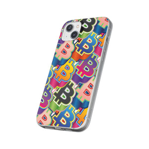 Bitcoin Pop Art Phone Cases