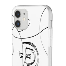 Load image into Gallery viewer, Dogecoin Line Art BW Flexi Cases
