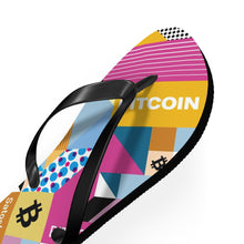 Load image into Gallery viewer, Bitcoin Isometrik Flip Flops
