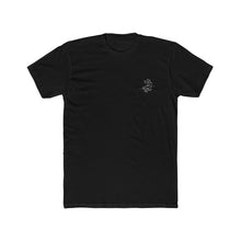 Load image into Gallery viewer, Bitcoin Signature Men&#39;s Cotton Short Sleeve Crew Tee (left chest)
