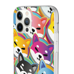 Shiba Inu Pop Art Phone Cases