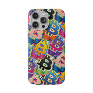 Bitcoin Pop Art Phone Cases