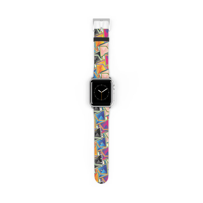 Ethereum Pop Art Apple Watch Band