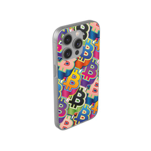 Bitcoin Pop Art Phone Cases