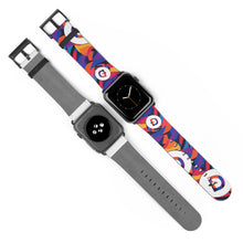 Load image into Gallery viewer, Dogecoin Abstrak Apple Watch Band
