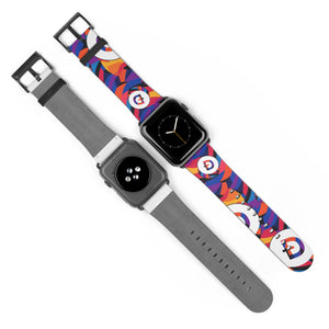 Dogecoin Abstrak Apple Watch Band