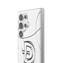 Load image into Gallery viewer, Dogecoin Line Art BW Flexi Cases
