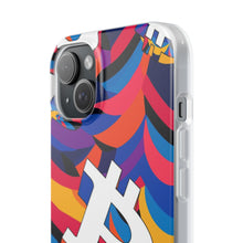 Load image into Gallery viewer, Bitcoin Abstrak Flexi Phone Cases
