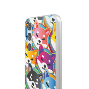 Shiba Inu Pop Art Phone Cases