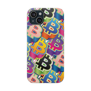 Bitcoin Pop Art Phone Cases