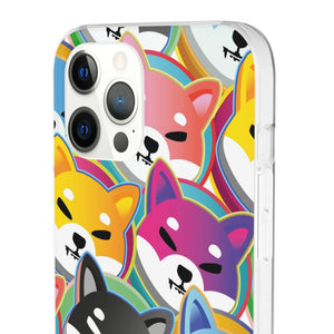 Shiba Inu Pop Art Phone Cases