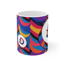 Load image into Gallery viewer, Dogecoin Abstrak Ceramic Mug 11oz
