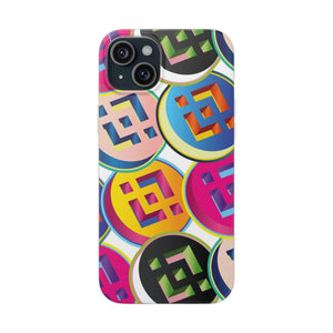 Binance Pop Art Phone Cases